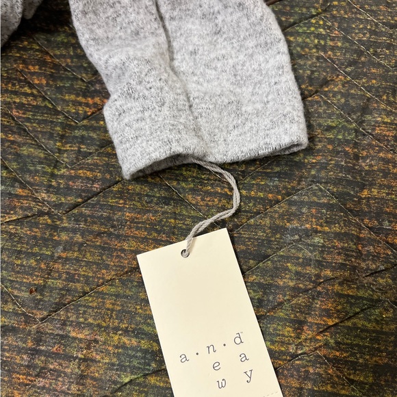 A New Day soft grey long sleeve sweater - Picture 4 of 6